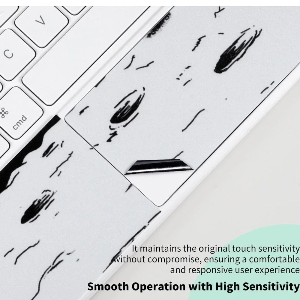IMMOENUC Protective Skin Sticker 13in Magic Keyboard Black Moon Space 647 NWOT